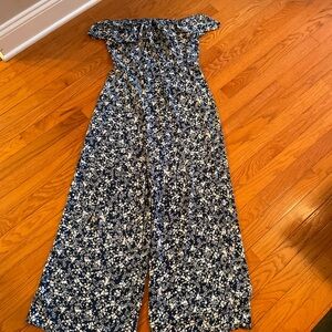 Miami medium navy blue and white